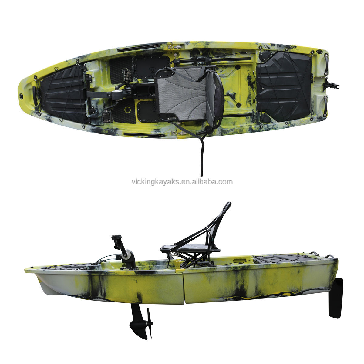 Fishing Kayak Seat - 14-футовый модульный каяк с педальным приводом