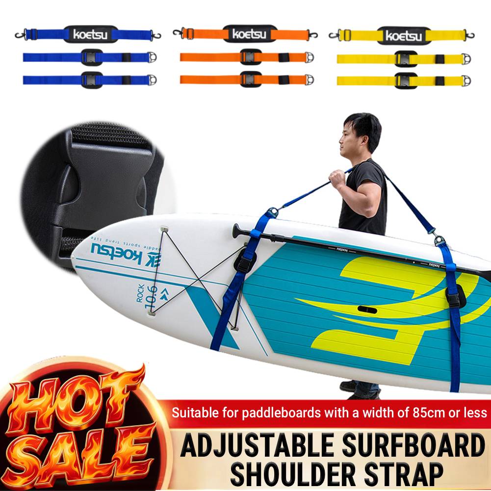 Fishing Kayak Sit On Top - Регулируемый плечевой ремень для переноски досок